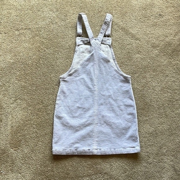 Lavender Corduroy Overall Dress Pinafore - Picture 5 of 6